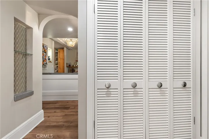 Laundry closet