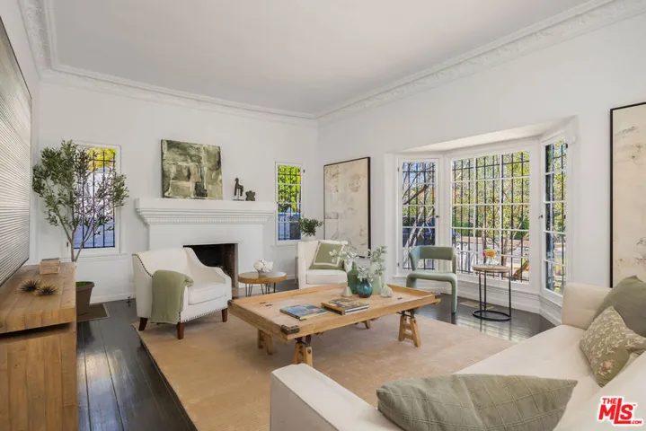 This Step Down Living Room is