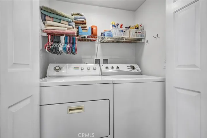 Laundry Area, located in upstairs Hallway