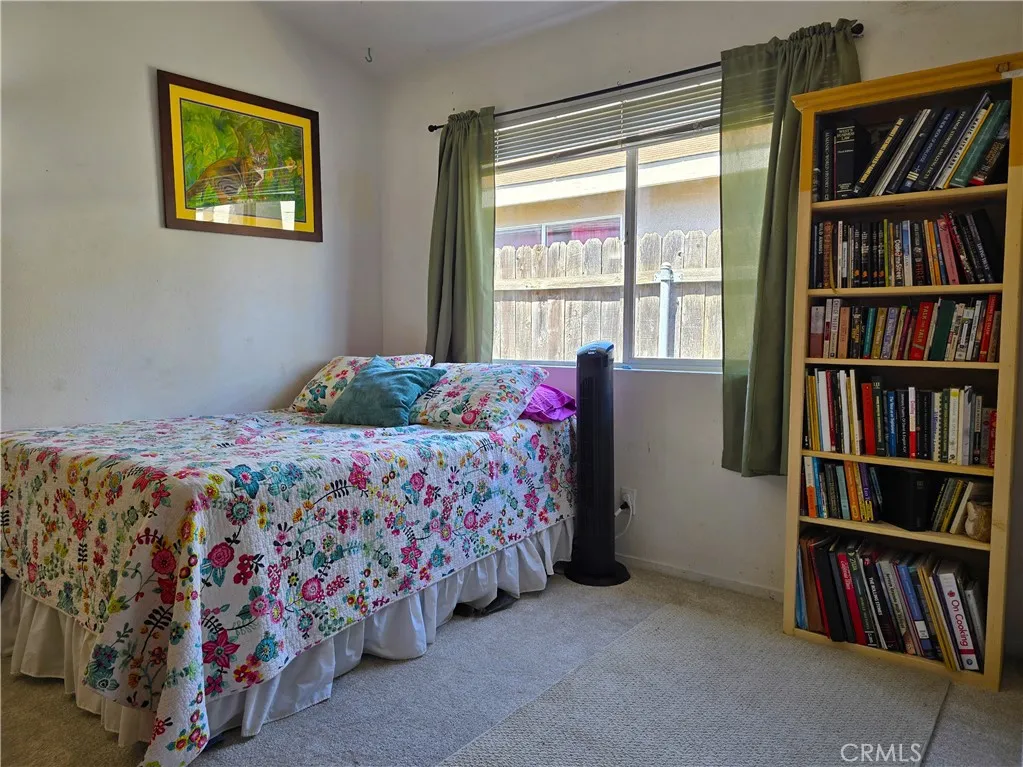 A larger than expected second bedroom, freshly carpeted, along with all bedrooms!