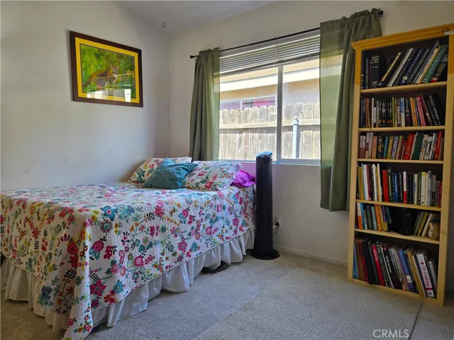 A larger than expected second bedroom, freshly carpeted, along with all bedrooms!