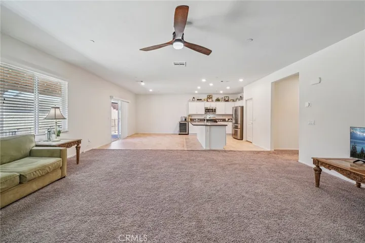 Open airy floor plan