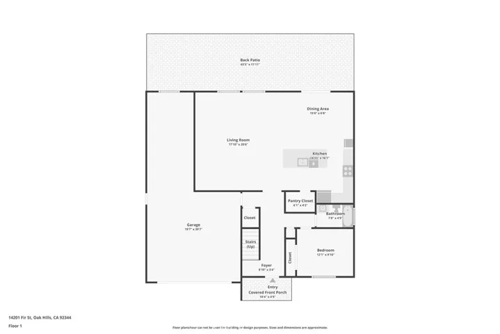 1st floor map