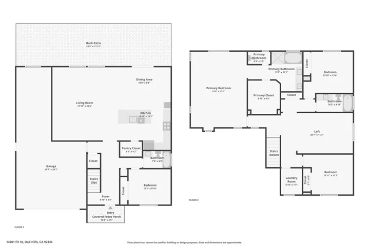 1st & 2nd Floor maps
