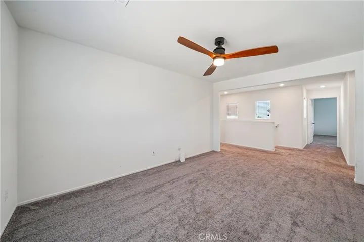 Upstairs Loft not staged