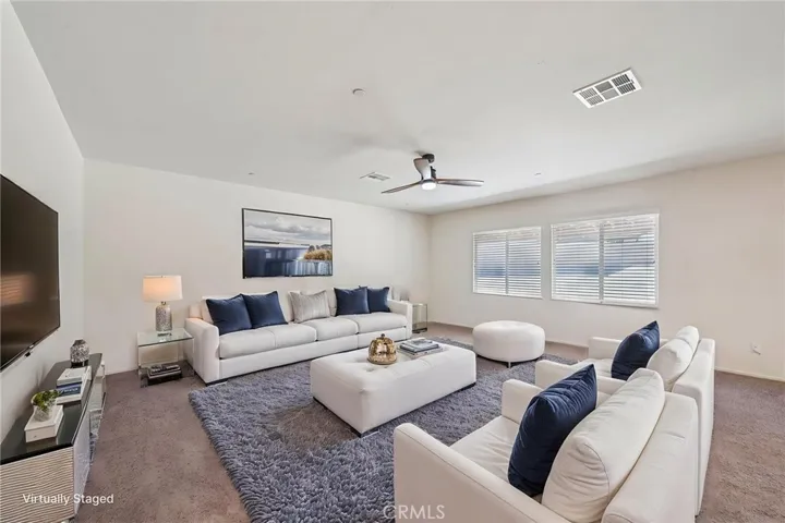 Living Room that has been vitually staged