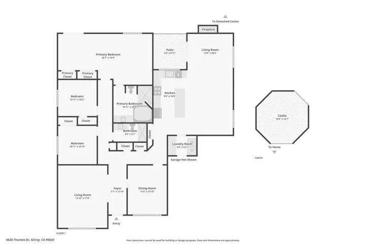6620 Thames Drive, Gilroy, California 95020