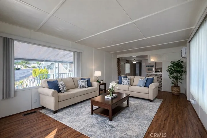 Furniture was digitally staged.