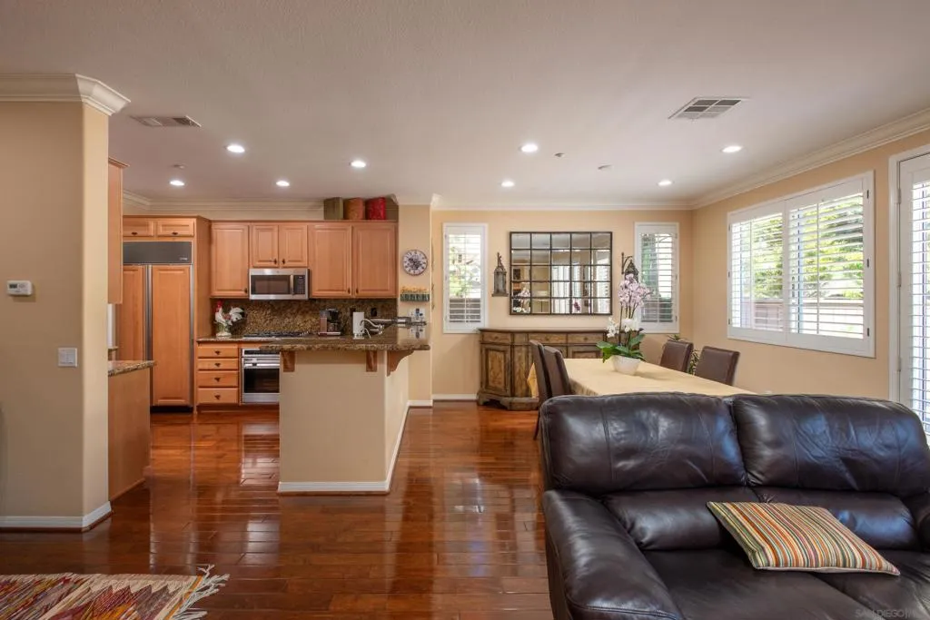 View Towards Kitchen and Dining