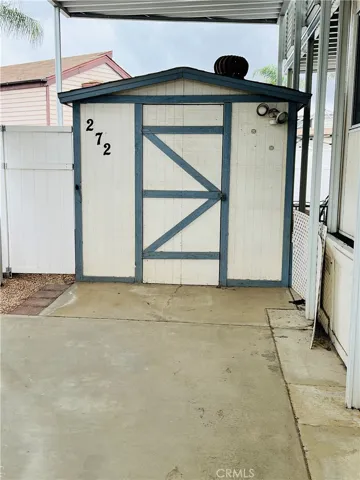 shed with electric and W/D hookup