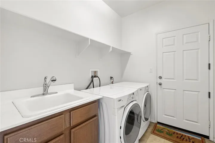 Indoor Laundry Room