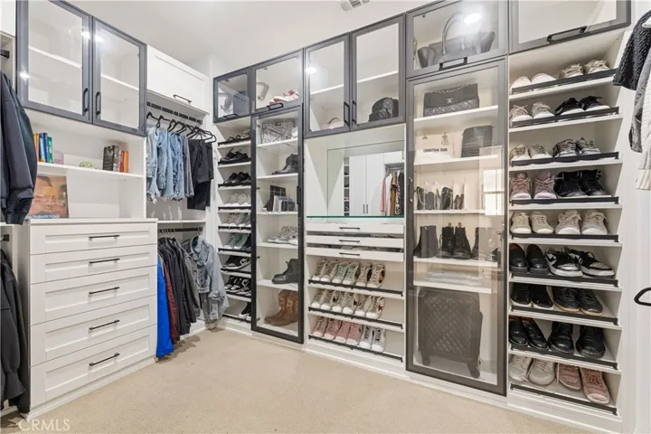 Primary bedroom closet