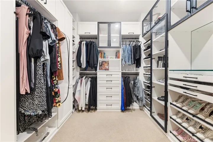 Primary bedroom closet