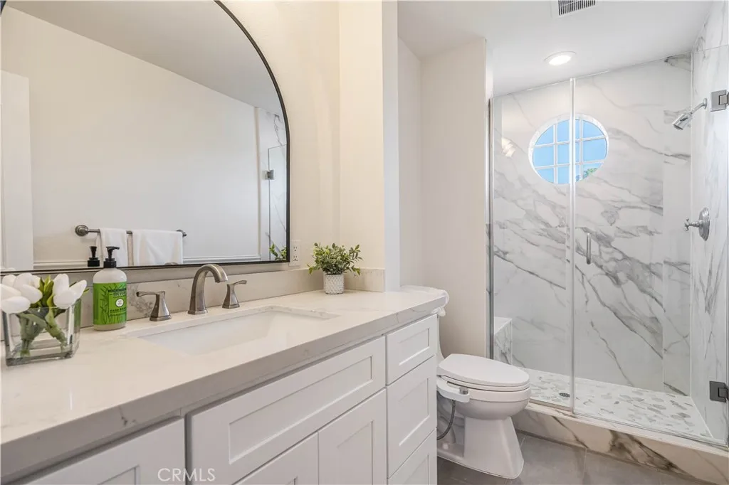 remodeled first floor bath