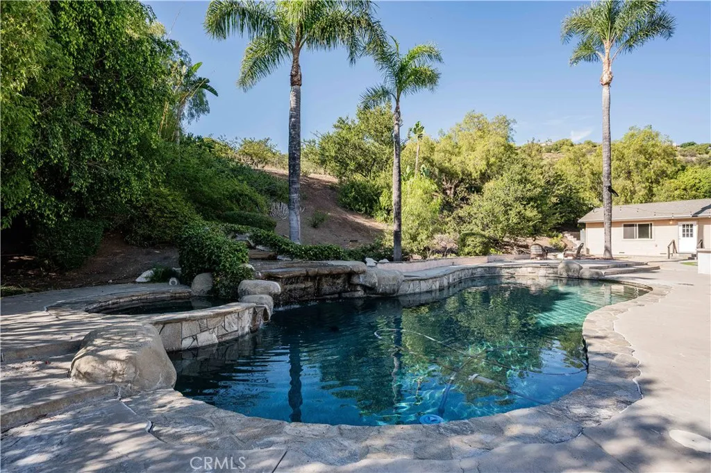 beautiful pool backyard