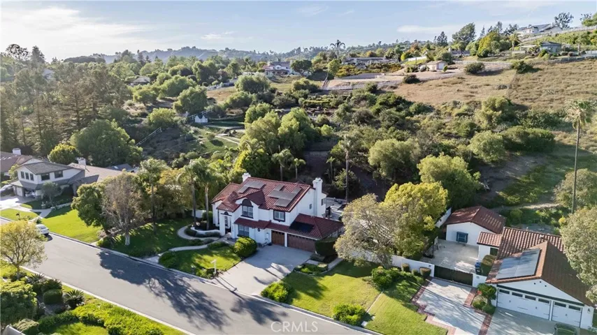 View of lot from above