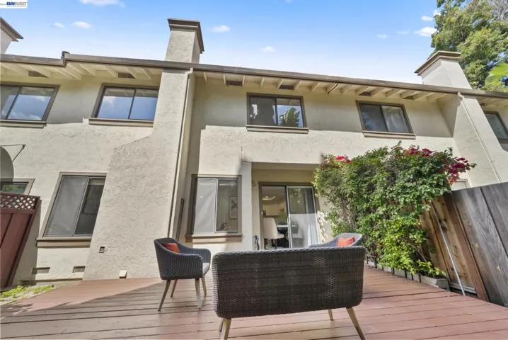 Patio space for outdoor dining or relaxation