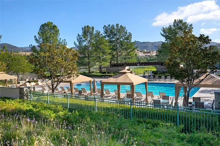 Enjoy swimming laps in this wonderful pool.
