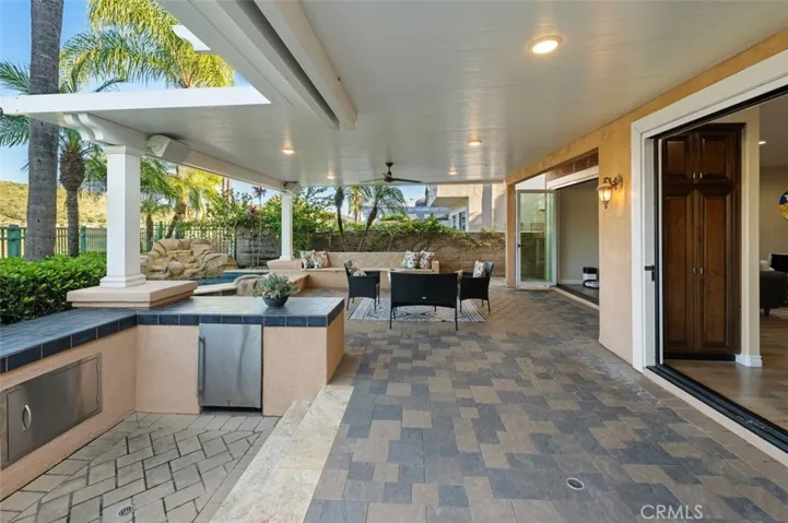 Plenty of room for entertaining on your backyard patio