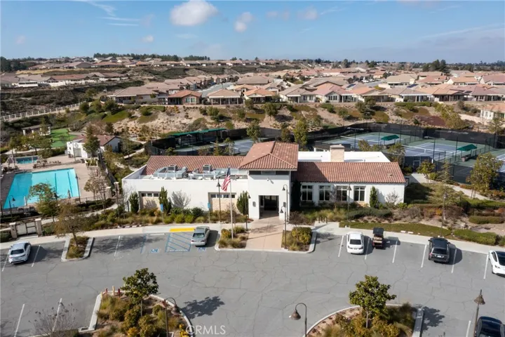 Club house aerial view
