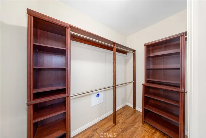 Double door in the Master bedroom closet