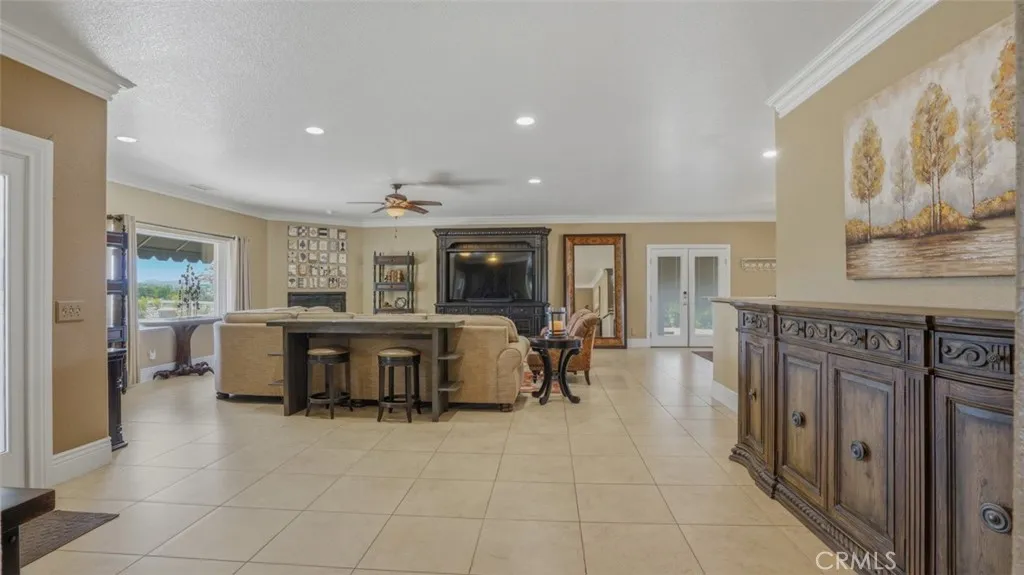 Hallway View to Living Area