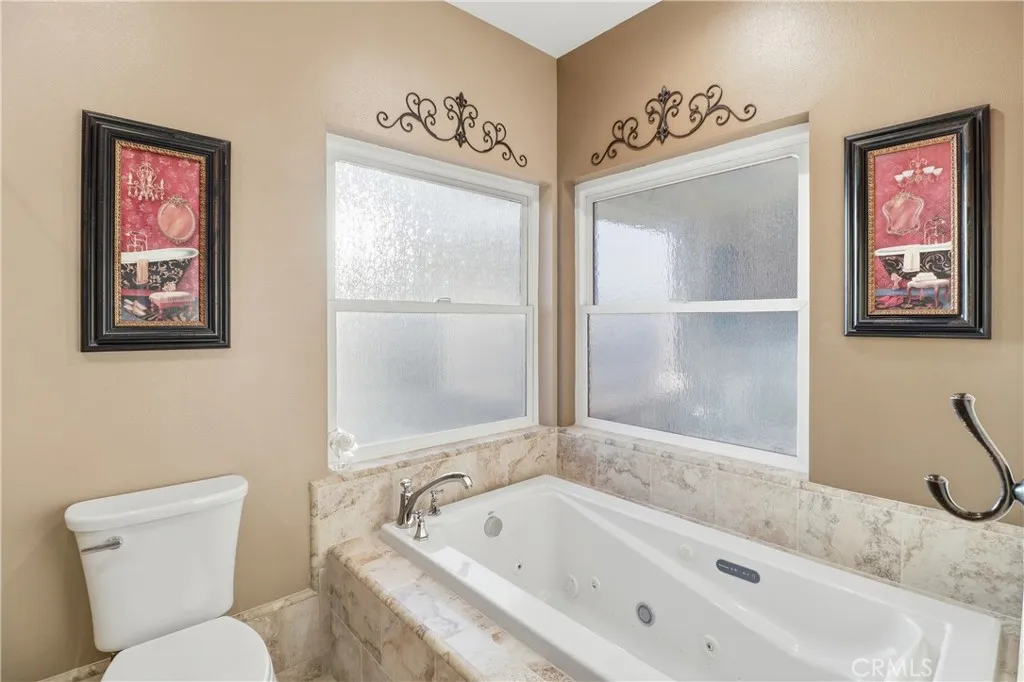 Primary Bathroom With Sunkin Bathrub