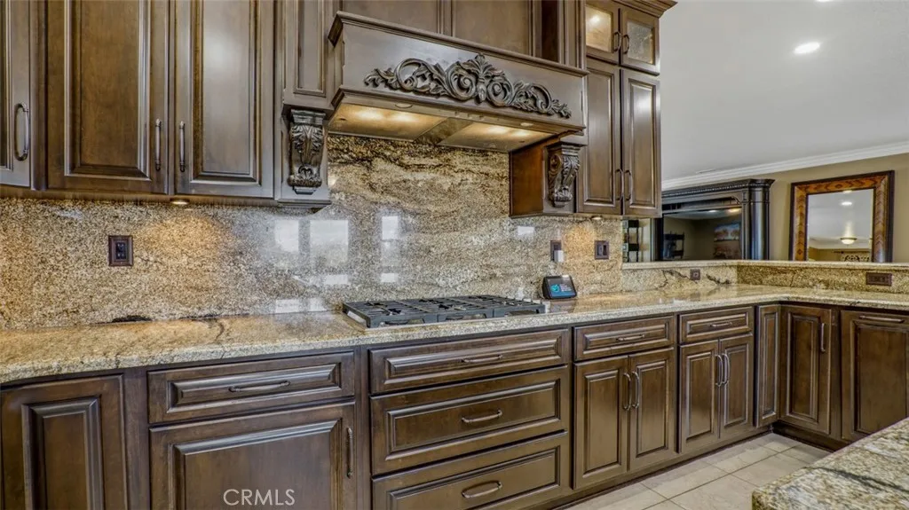 Six Burner Range With Custom Hood