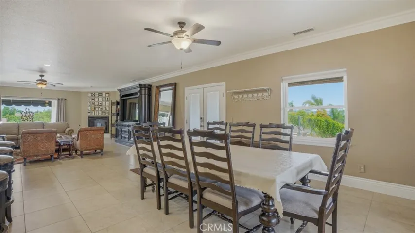 Dining Room View to Living Room