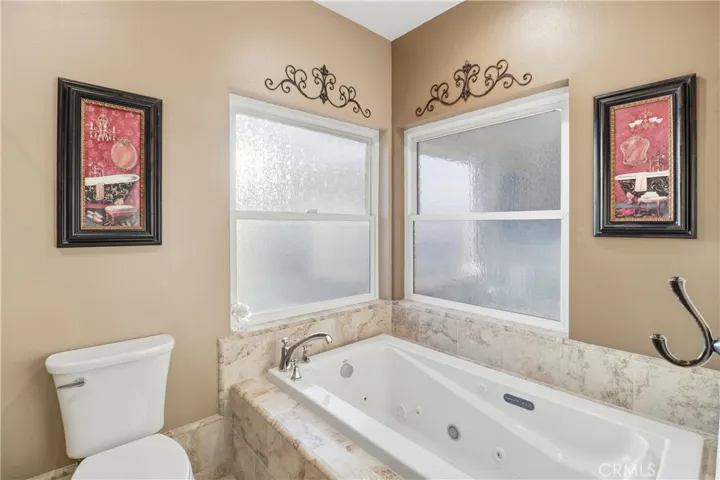 Primary Bathroom With Sunkin Bathrub