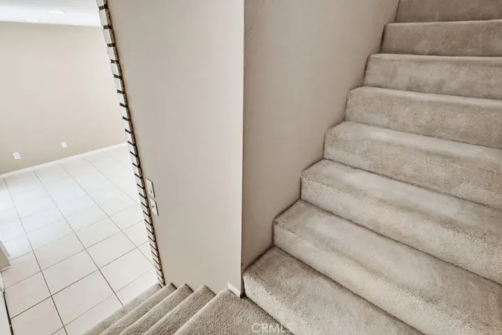 Stairway to upper level