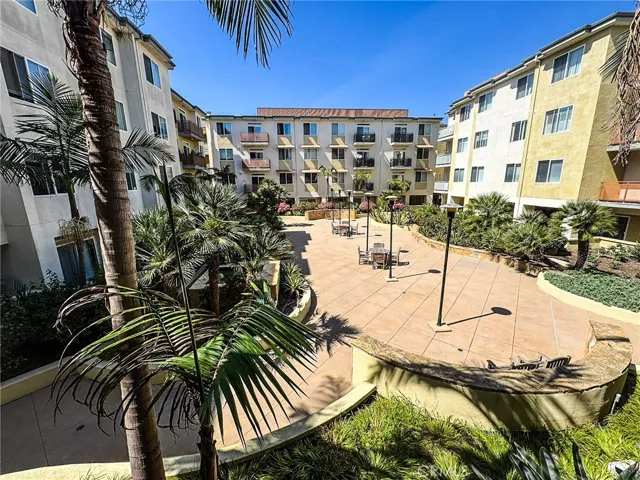 Courtyard View from the Living Room