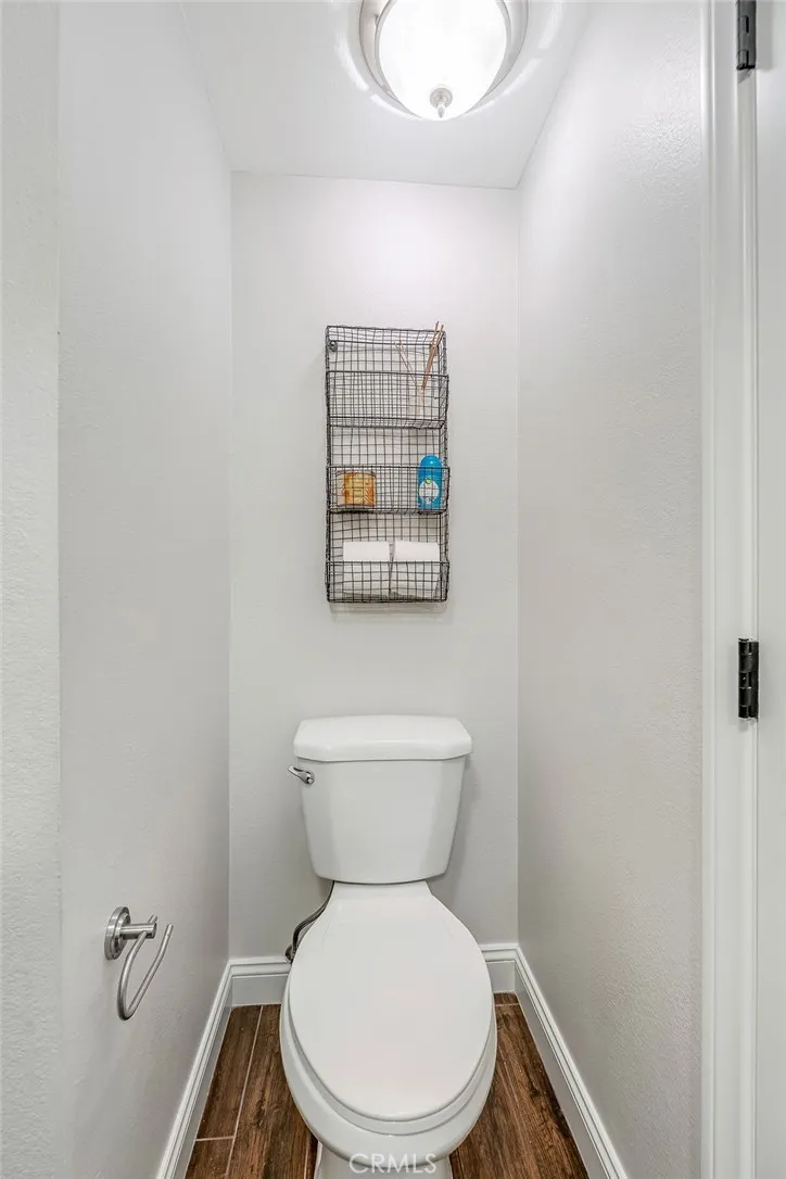 Downstairs bathroom toilet