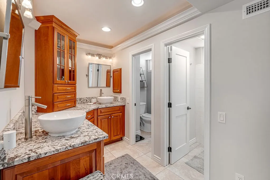 View in Primary bath of toilet room and shower room