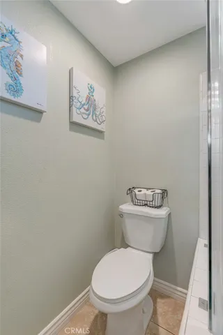 Upstairs (Hall) bathroom #2 toilet