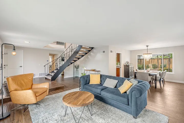 Formal Living room is open to the dining room