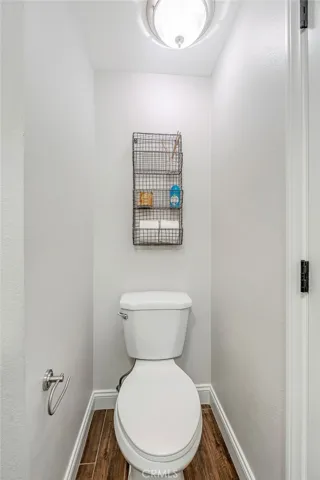 Downstairs bathroom toilet