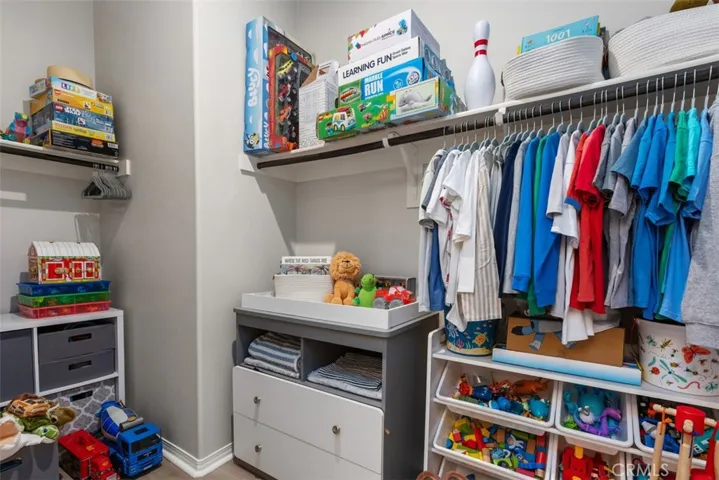 Downstairs Walk in Closet