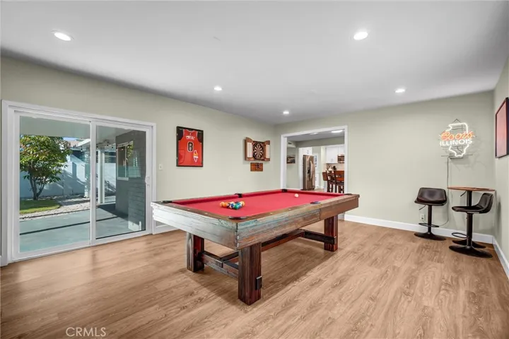 Slilder to back yard off game room