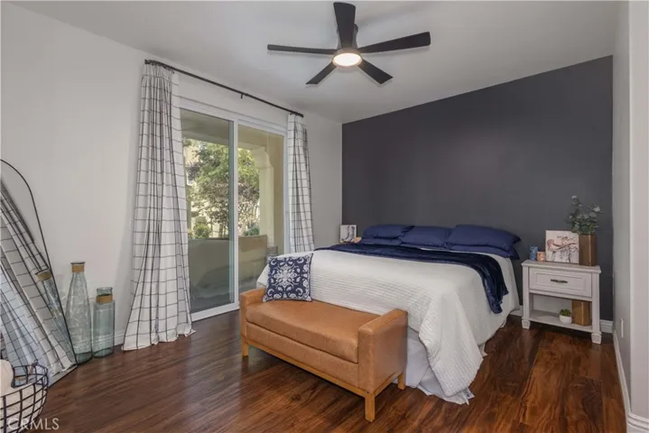 Primary Bedroom with Private Balcony