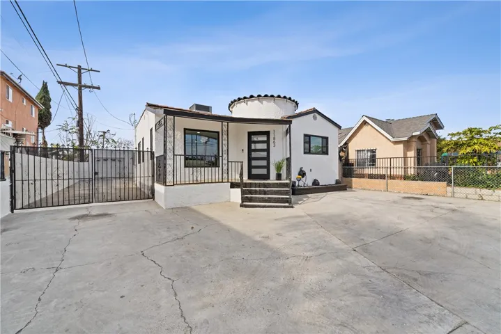 Front of the home