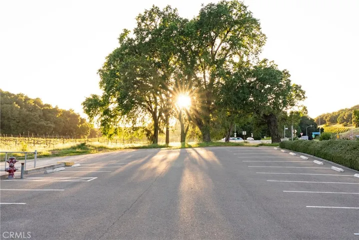 Parking Lot with level access to the Tasting Room and Retail space.