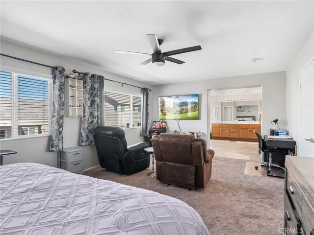 view to primary bath.
