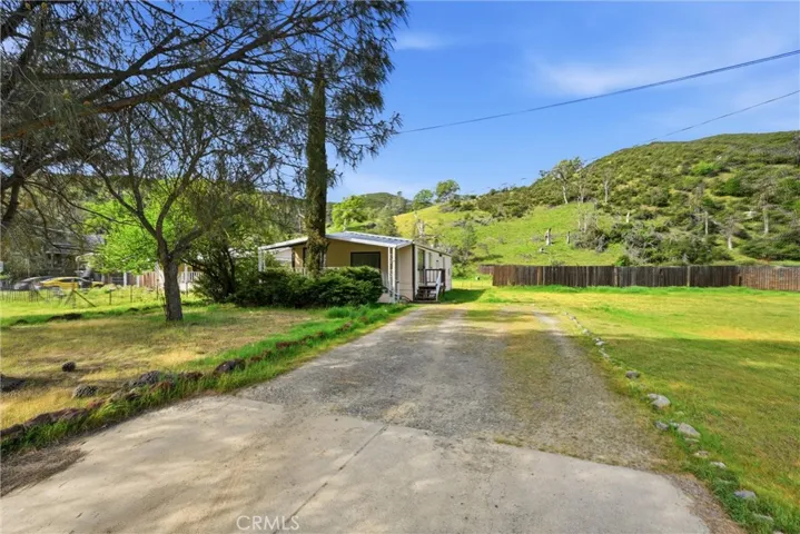 Front of house and side yard