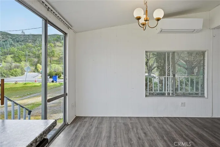 Looking at dining area from kitchen