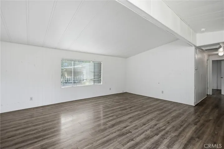 Looking at living room from dining area