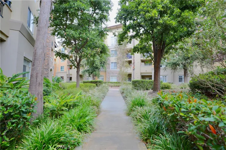 Pathway to condo