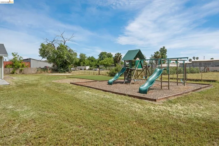 View of community jungle gym