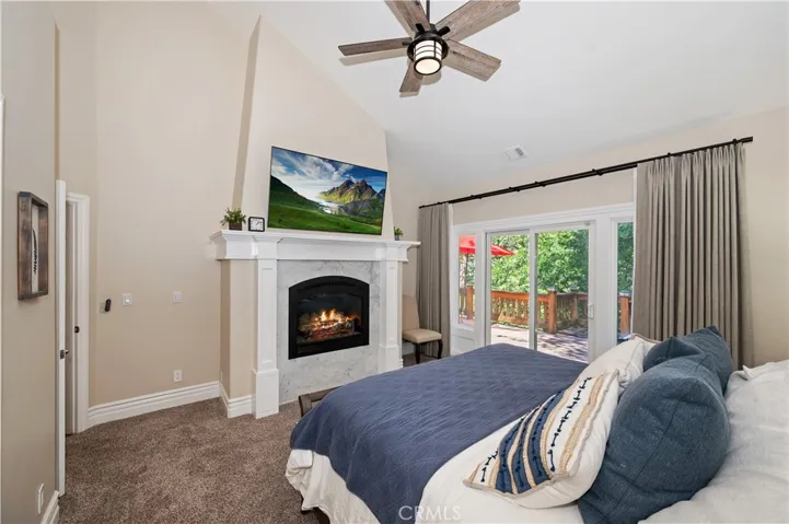 fire in fireplace is altered from original