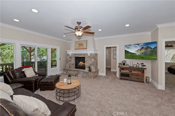 Fire in fireplace is altered from original